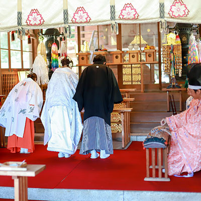 群馬県神社神前式