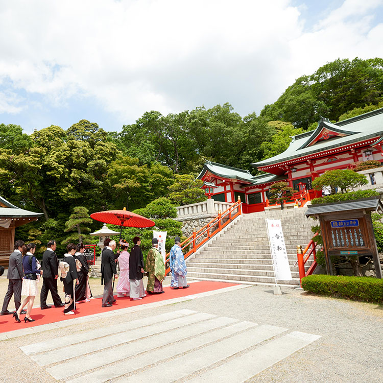 足利織姫神社神前式