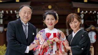 家族親族神前結婚式群馬県神社