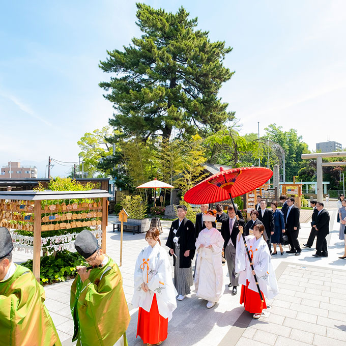 前橋東照宮神前結婚式