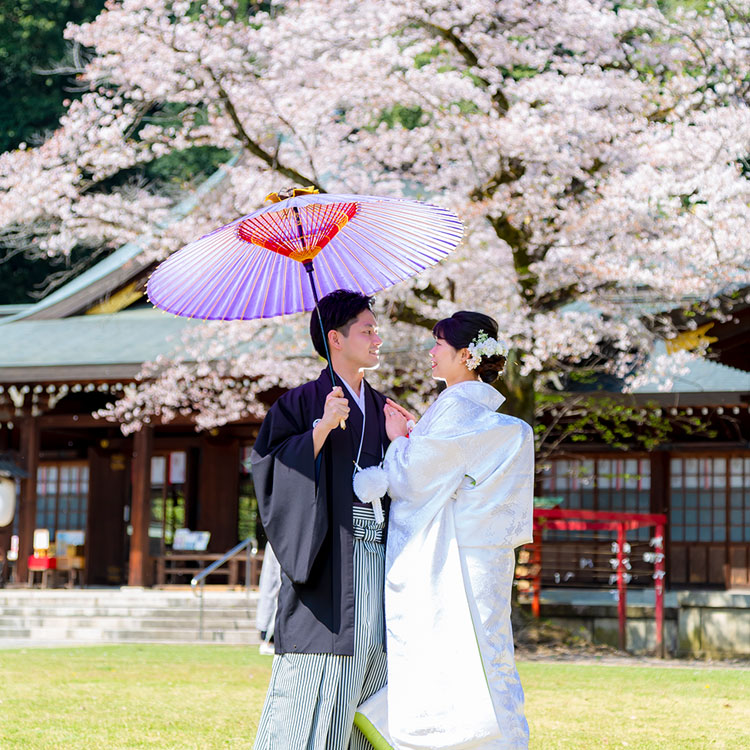 桜神社結婚式