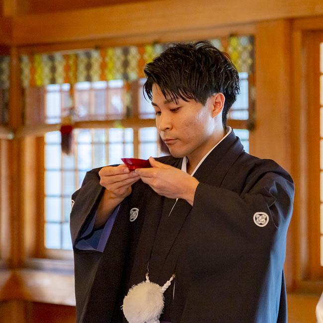 神社神前式の作法