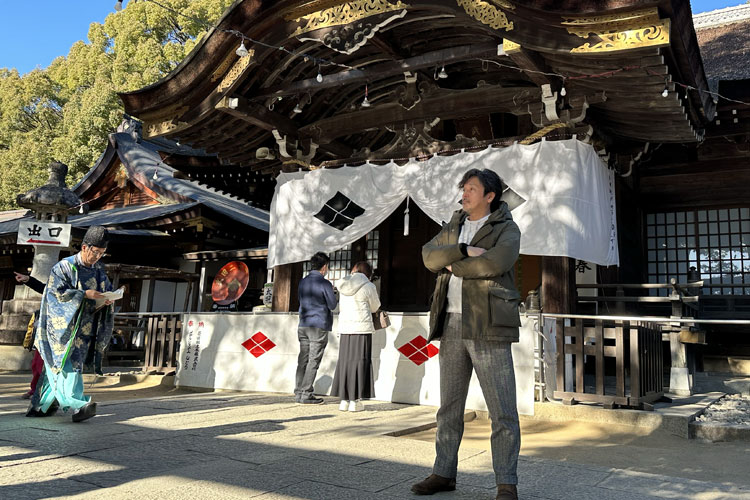 神社で挙げる結婚式実行委員会代表