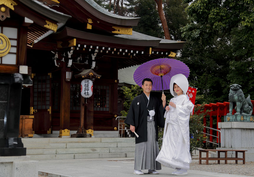 群馬県神社で挙げる結婚式実行委員会 和婚 神前式の流れ