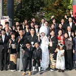 上野総社神社結婚式集合写真